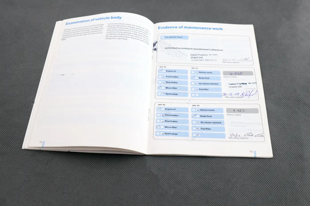 Service Booklet Book 09/2007-09/2008 to BMW 1 3 Series 3 E87 E90 with Part number 0014296 BMW 1 3 Series 3 E87 E90 Service Booklet Book 09/2007-09/2008 - SKU 0014296-3 - Part number 0014296