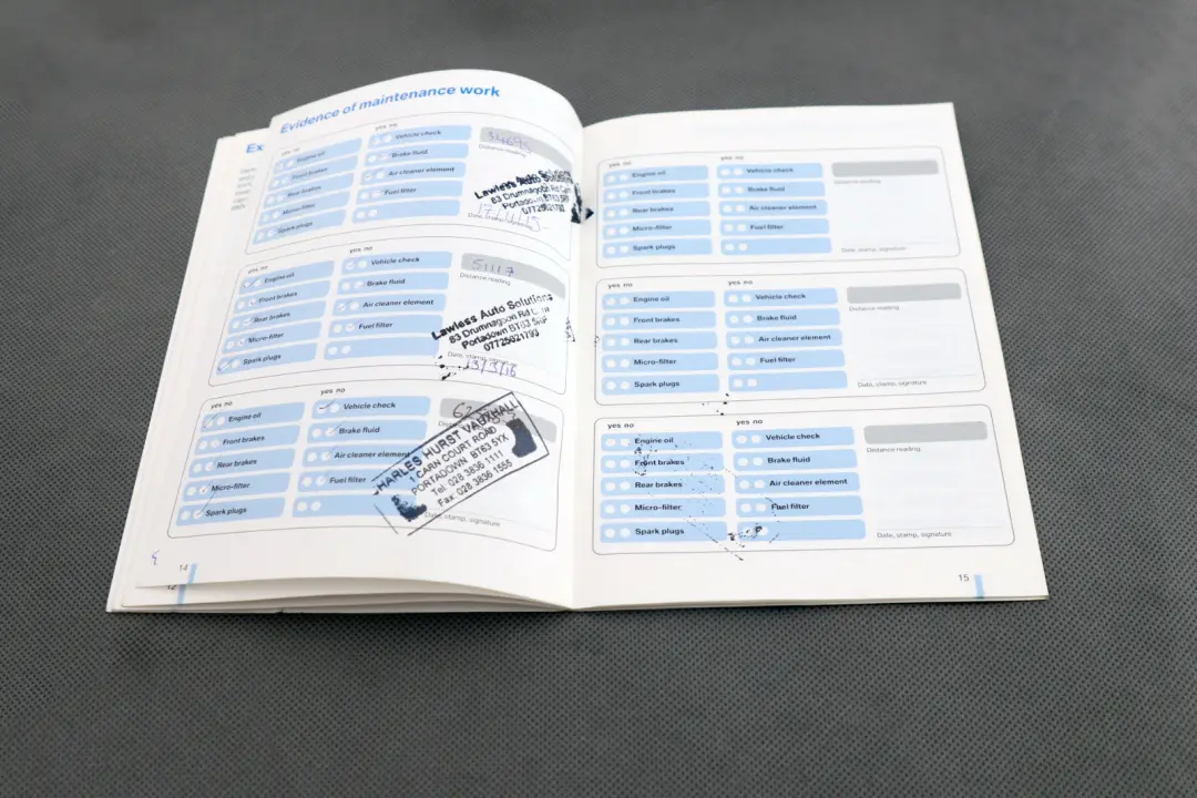 BMW 1 3 Series 3 E87 E90 Service Booklet Book 09/2007-09/2008 - SKU 0014296-3 - Part number 0014296
