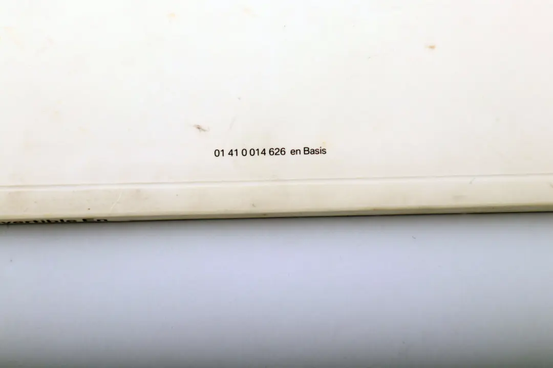 BMW E82 E88 Service Booklet Owner's Handbook Pouch Case Wallet - SKU 0014626 - Part number 0014626