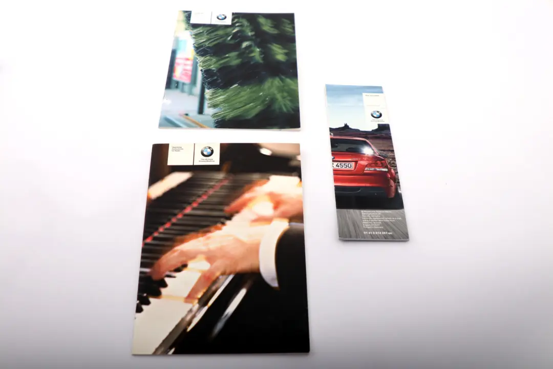 BMW E82 E88 Service Booklet Owner's Handbook Pouch Case Wallet - SKU 0014626 - Part number 0014626