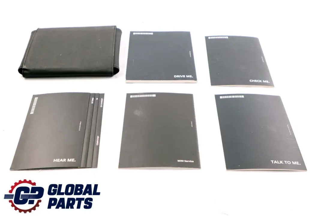 BMW Mini Cooper R56 Service Booklet Owner's Handbook Pouch Case Wallet Set - SKU 0014998 - Part number 0014998