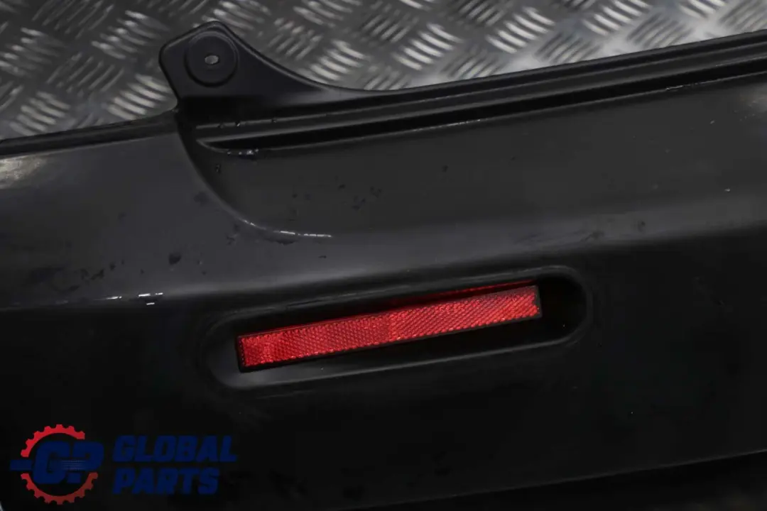 BMW Mini Cooper R50 JCW Aerokit Aero Complete Rear Bumper Panel Black - SKU 0021931-BLK - Part number 0021931