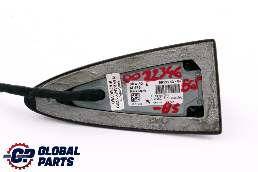 Leergehäuse Dachantenne Lackiert Black Sapphire 6912259 für BMW 7 er E65 E66 E67 mit Teilenummer 0022346 BMW 7 er E65 E66 E67 Leergehäuse Dachantenne Lackiert Black Sapphire 6912259 - SKU 0022346-BS - Teilenummer 0022346