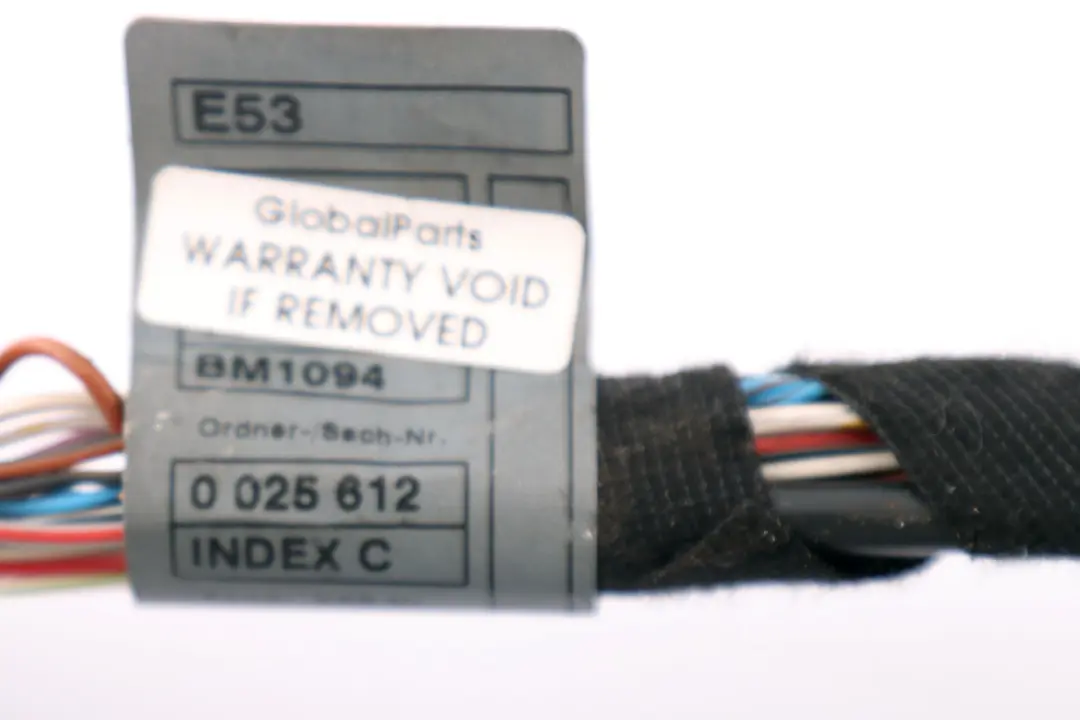 BMW 5 X5 Series E39 E53 Mobile Telephone Cable Adapter 00 - SKU 25612 - Part number 0025612