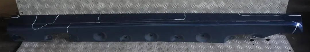 Left N/S Side Sill Skirt Kick Panel Mysticblau Blue - A07 to BMW 3 E46 M Sport with Part number 0026629 BMW 3 E46 M Sport Left N/S Side Sill Skirt Kick Panel Mysticblau Blue - A07 - SKU 0026629-MYS - Part number 0026629