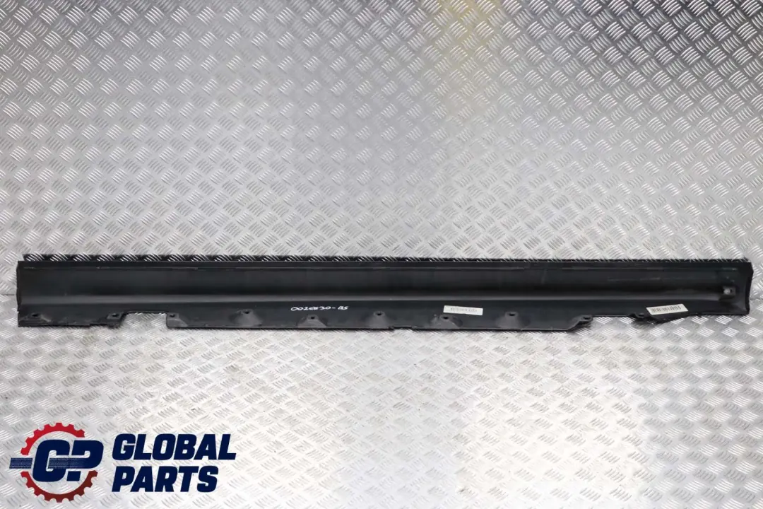 BMW 3 E46 M Sport Right O/S Side Sill Skirt Kick Panel Black Sapphire - 475 - SKU 0026630-BS - Part number 0026630