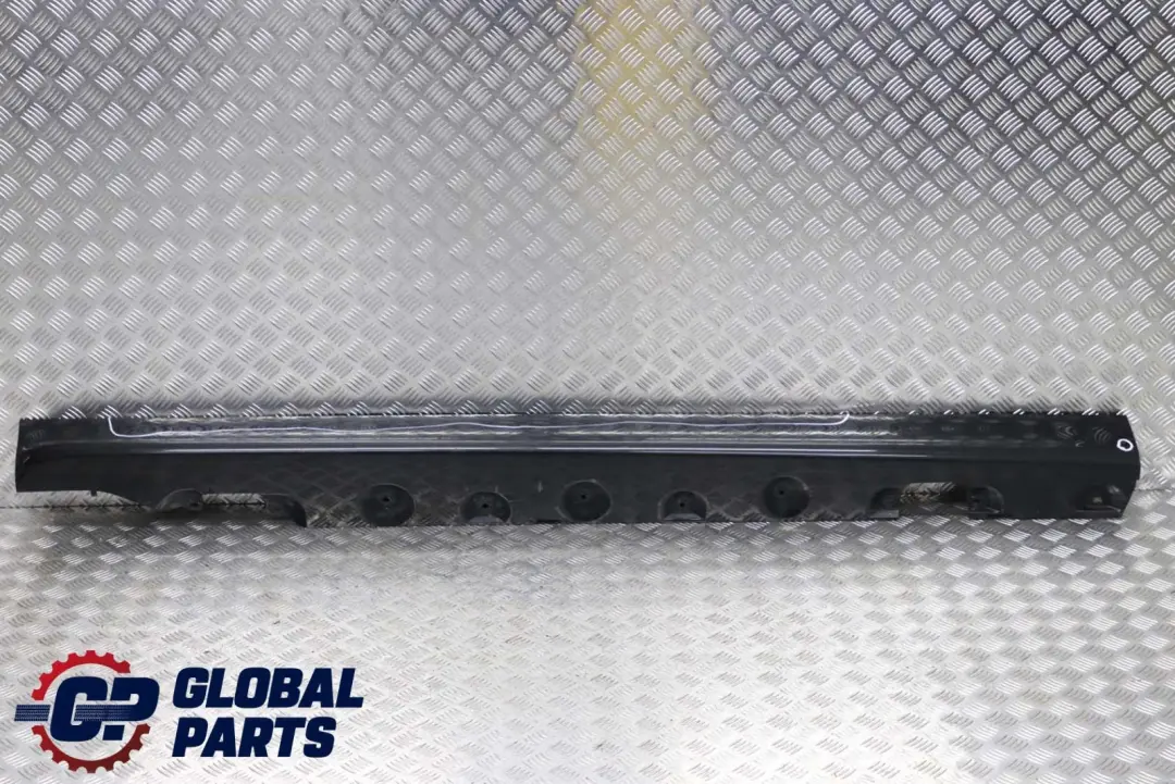 BMW 3 E46 M Sport Right O/S Side Sill Skirt Kick Panel Black Sapphire - 475 - SKU 0026630-BS - Part number 0026630