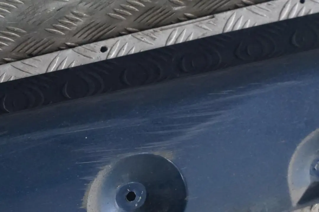 BMW 3 E46 M Sport Right O/S Side Sill Skirt Kick Panel Mysticblau Blue - A07 - SKU 0026630-MYS - Part number 0026630