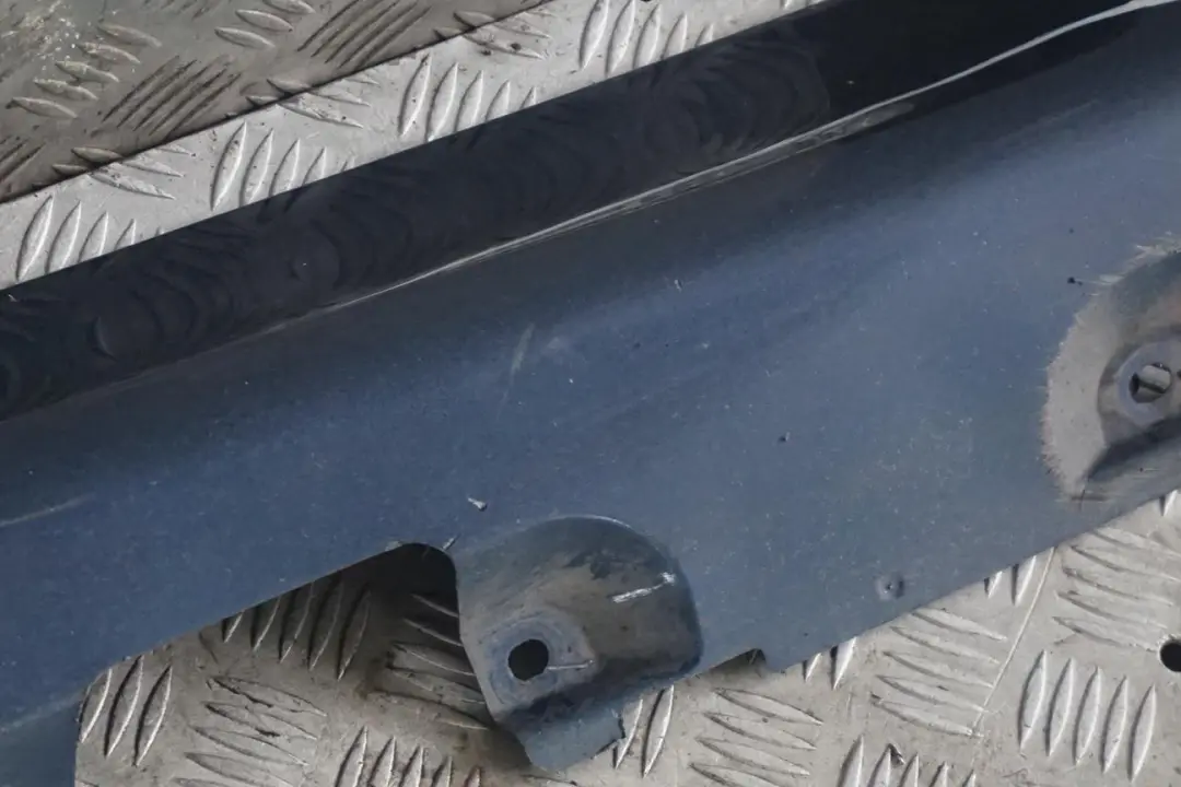 BMW 3 E46 M Sport Right O/S Side Sill Skirt Kick Panel Mysticblau Blue - A07 - SKU 0026630-MYS - Part number 0026630