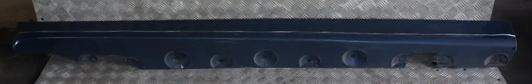 BMW 3 E46 M Sport Right O/S Side Sill Skirt Kick Panel Mysticblau Blue - A07 - SKU 0026630-MYS - Part number 0026630