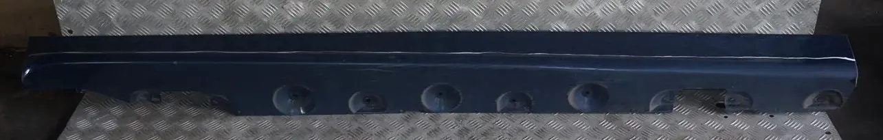 BMW 3 E46 M Sport Right O/S Side Sill Skirt Kick Panel Mysticblau Blue - A07