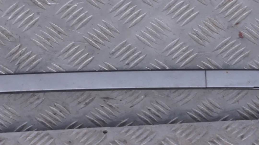 BMW 3 Series E46 Compact Left Roof Moulding Trim N/S Silbergrau Silver Grey A08 - SKU 0027453-SBG - Part number 0027453