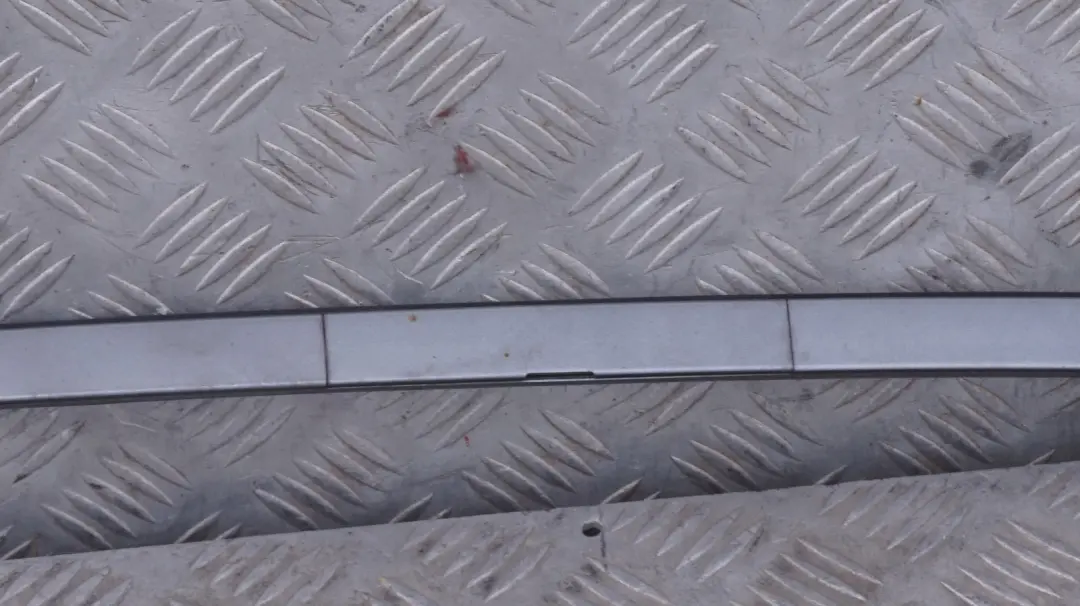 BMW 3 Series E46 Compact Left Roof Moulding Trim N/S Silbergrau Silver Grey A08 - SKU 0027453-SBG - Part number 0027453