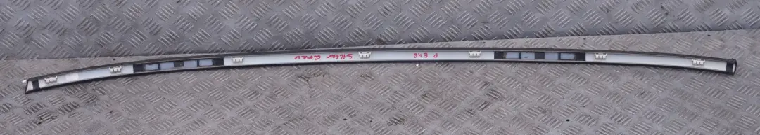 Right Roof Moulding Trim O/S Silbergrau Silver Grey to BMW 3 Series E46 Compact with Part number 0027454 BMW 3 Series E46 Compact Right Roof Moulding Trim O/S Silbergrau Silver Grey - SKU 0027454-SBG - Part number 0027454