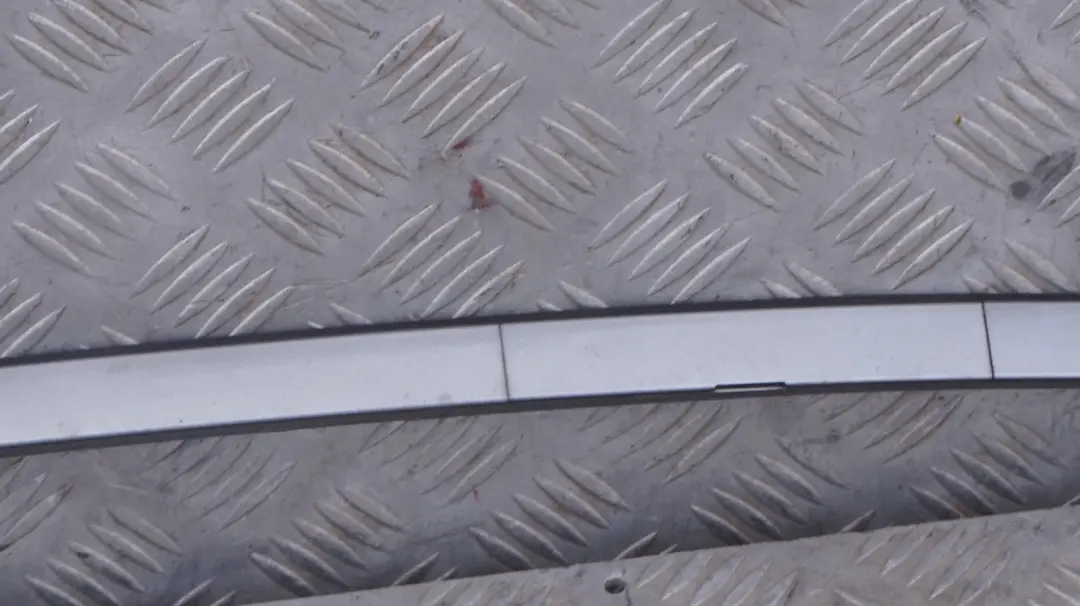BMW 3 Series E46 Compact Right Roof Moulding Trim O/S Silbergrau Silver Grey - SKU 0027454-SBG - Part number 0027454