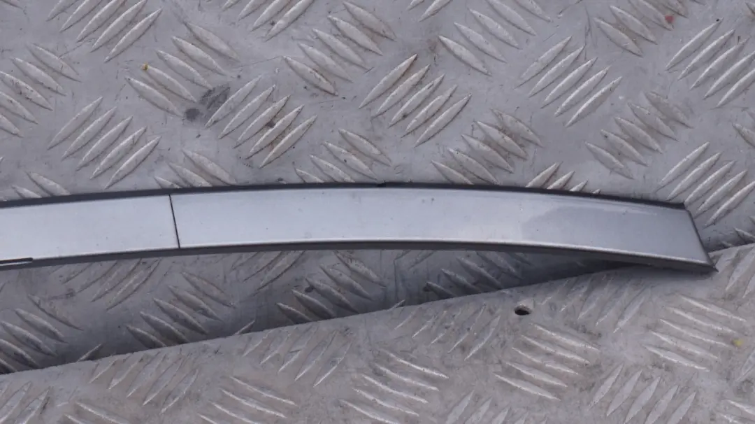 BMW 3 Series E46 Compact Right Roof Moulding Trim O/S Silbergrau Silver Grey - SKU 0027454-SBG - Part number 0027454