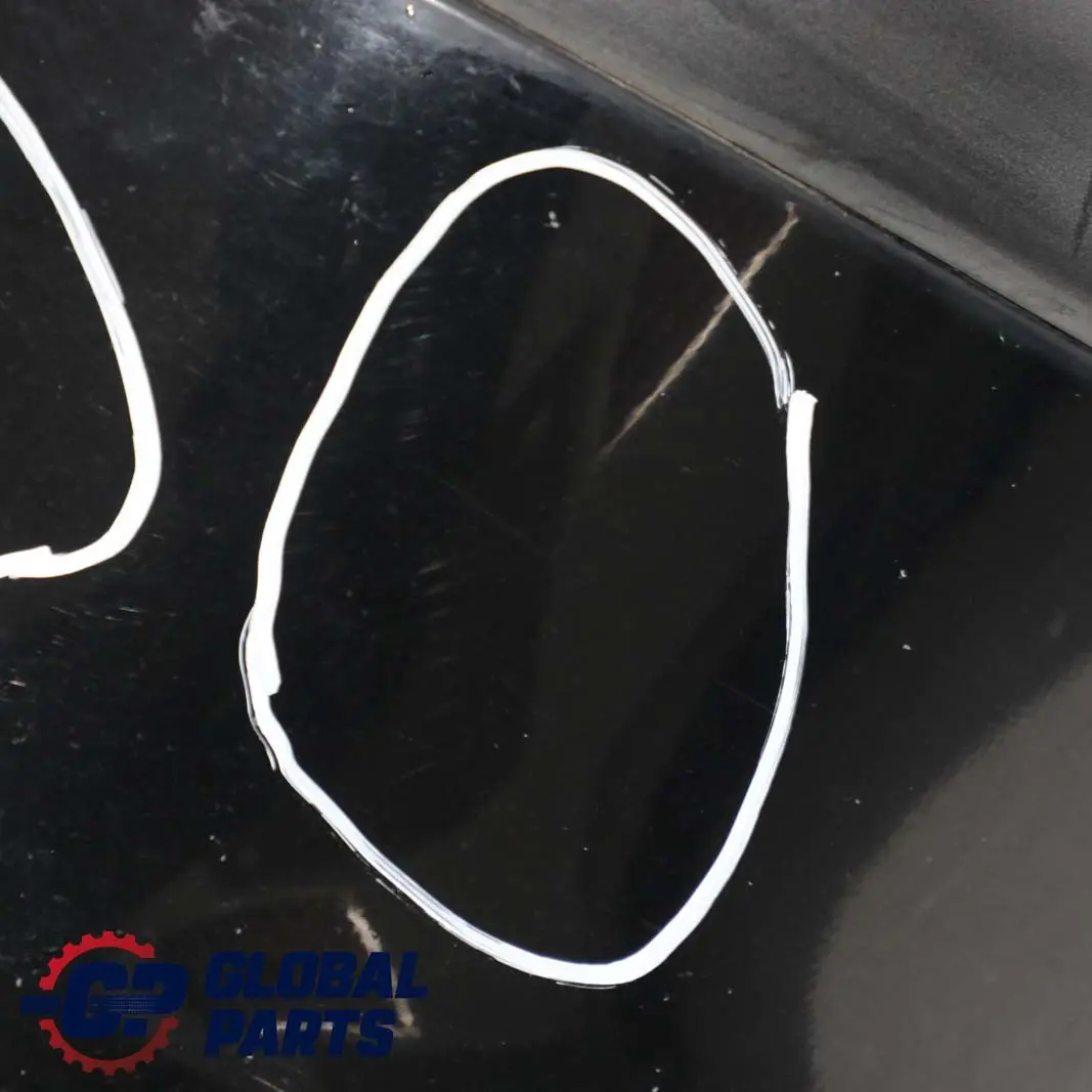 BMW 3 E46 Limousine Kombi M Sport Paket Stossfänger Vorn Schwarz 2 - 668 - SKU 0029880-SCH - Teilenummer 0029880
