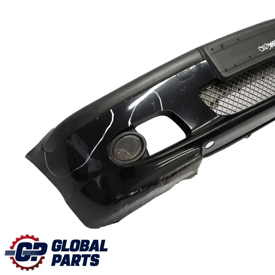 BMW 3 E46 Limousine Kombi M Sport Paket Stossfänger Vorn Schwarz 2 - 668 - SKU 0029880-SCH - Teilenummer 0029880