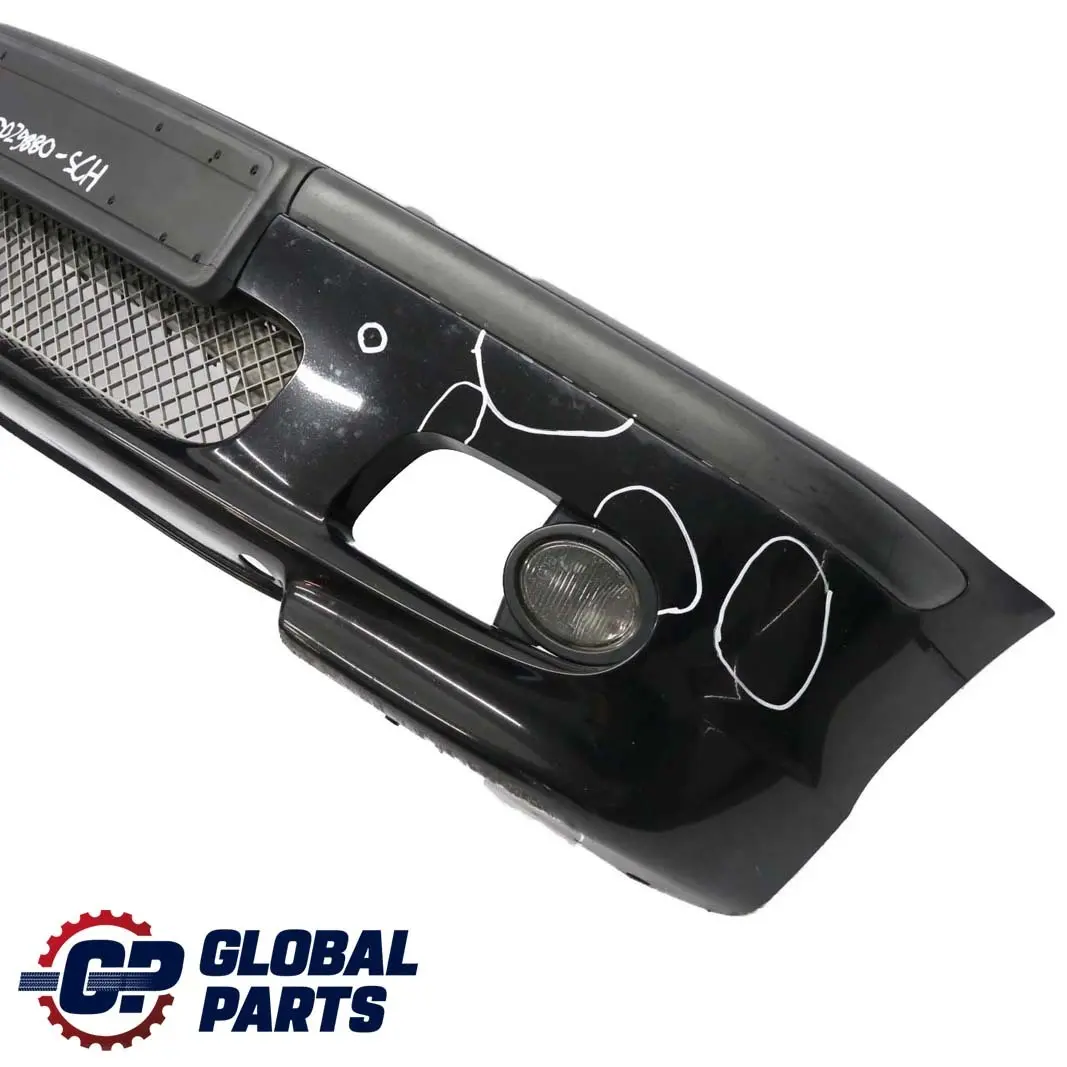 BMW 3 E46 Limousine Kombi M Sport Paket Stossfänger Vorn Schwarz 2 - 668 - SKU 0029880-SCH - Teilenummer 0029880
