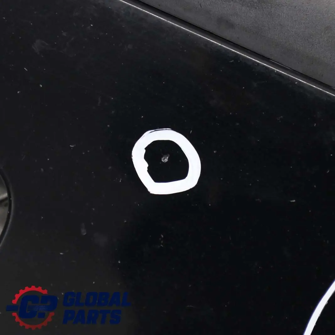 BMW 3 E46 Limousine Kombi M Sport Paket Stossfänger Vorn Schwarz 2 - 668 - SKU 0029880-SCH - Teilenummer 0029880
