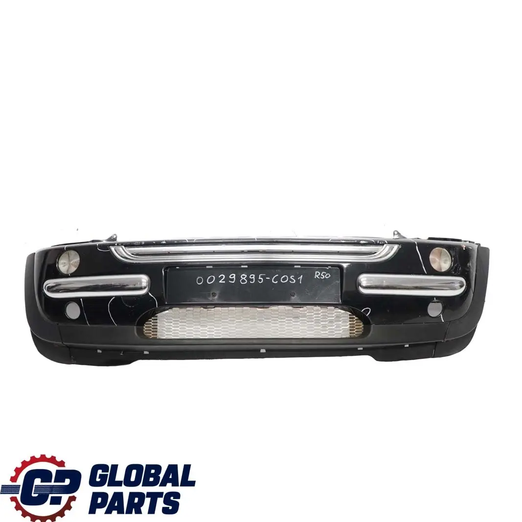 Front Bumper Panel Cosmosschwarz Cosmos Black - 303 to BMW Mini Cooper R50 1 with Part number 0029895 BMW Mini Cooper R50 1 Front Bumper Panel Cosmosschwarz Cosmos Black - 303 - SKU 0029895-COS1 - Part number 0029895