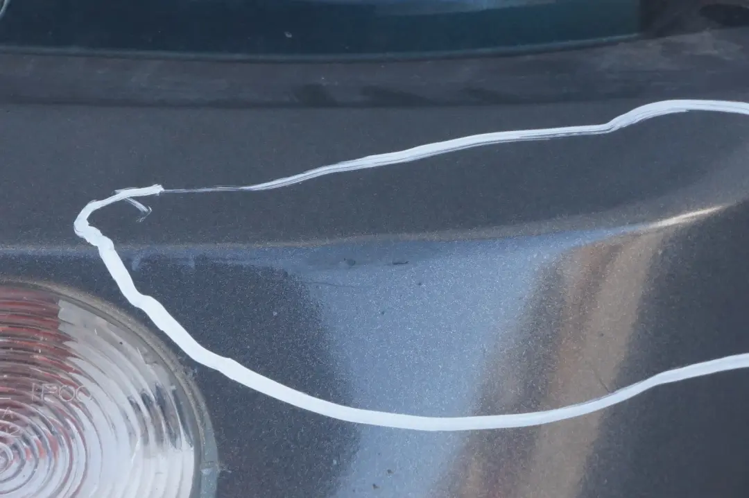 BMW MINI Cooper R50 Complete Front Bumper Panel Grey Wrapped - SKU 0029895-GREY - Part number 0029895