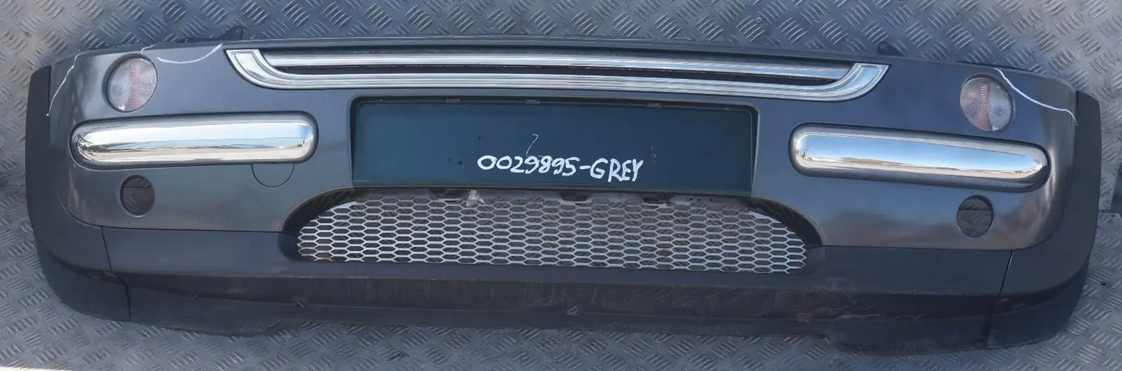 BMW MINI Cooper R50 Complete Front Bumper Panel Grey Wrapped