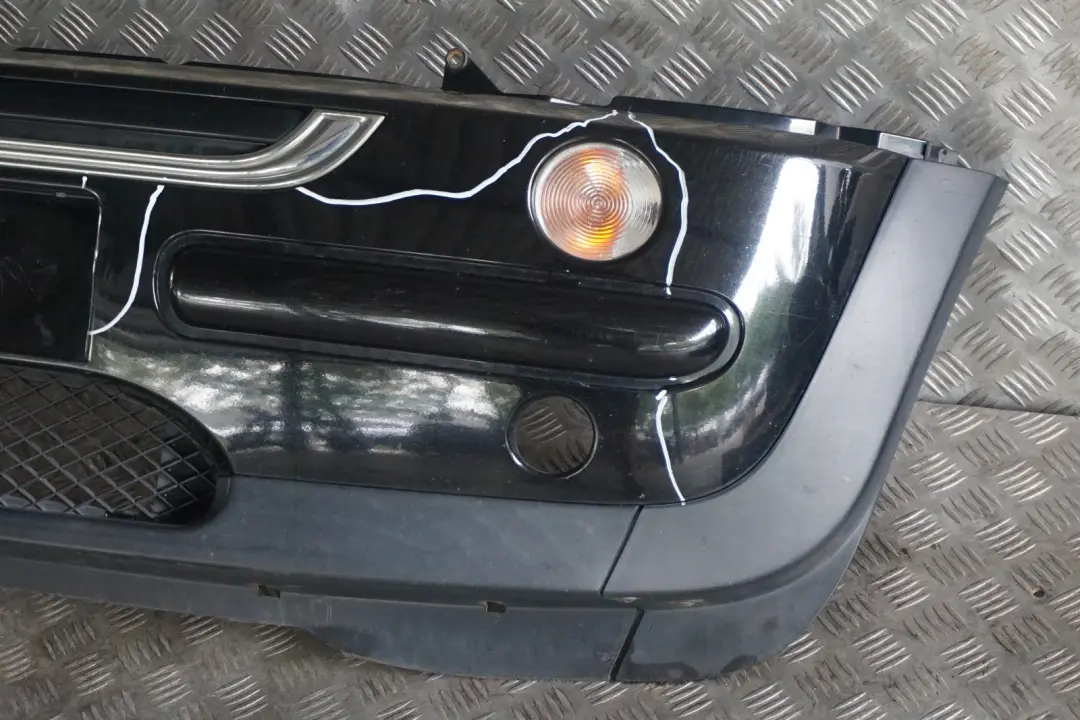 BMW MINI Cooper R50 1 Complete Front Bumper Panel Schwarz 2 Black - 668 - SKU 0029895-SCH1 - Part number 0029895