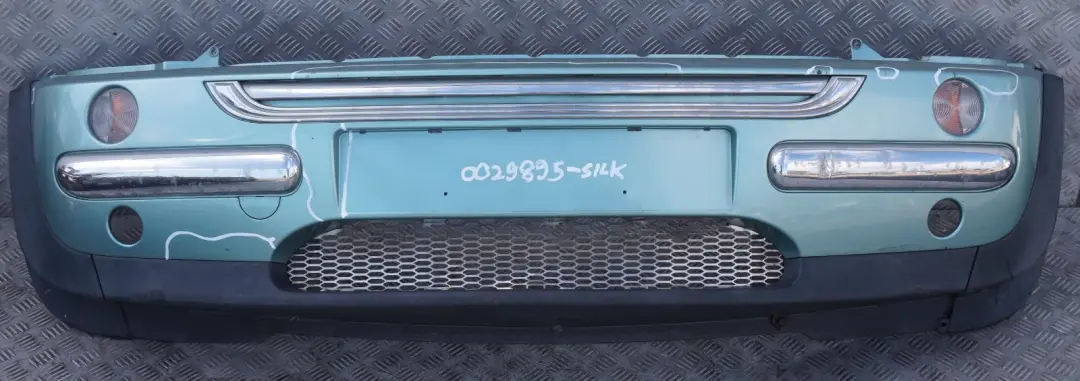 BMW MINI Cooper R50 Front Bumper Panel Silk Green Metallic - 901 - SKU 0029895-SILK - Part number 0029895