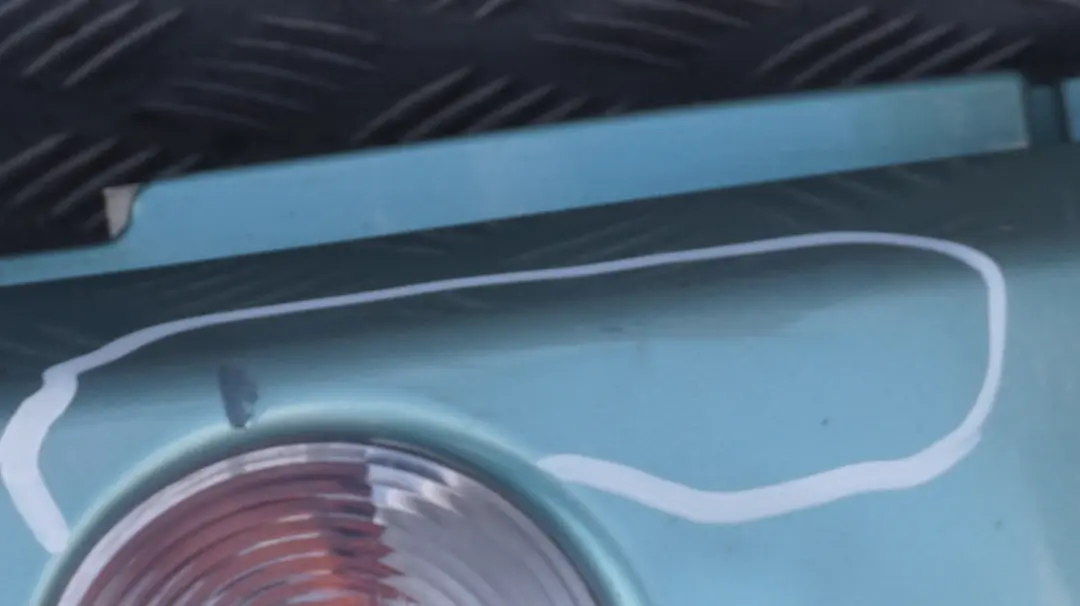 BMW Mini Cooper R50 Stossfänger Vorn Silk Green Gruen Metallic - 901 - SKU 0029895-SILK - Teilenummer 0029895