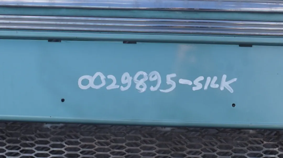 Front Bumper Panel Silk Green Metallic - 901 to BMW MINI Cooper R50 with Part number 0029895 BMW MINI Cooper R50 Front Bumper Panel Silk Green Metallic - 901 - SKU 0029895-SILK - Part number 0029895