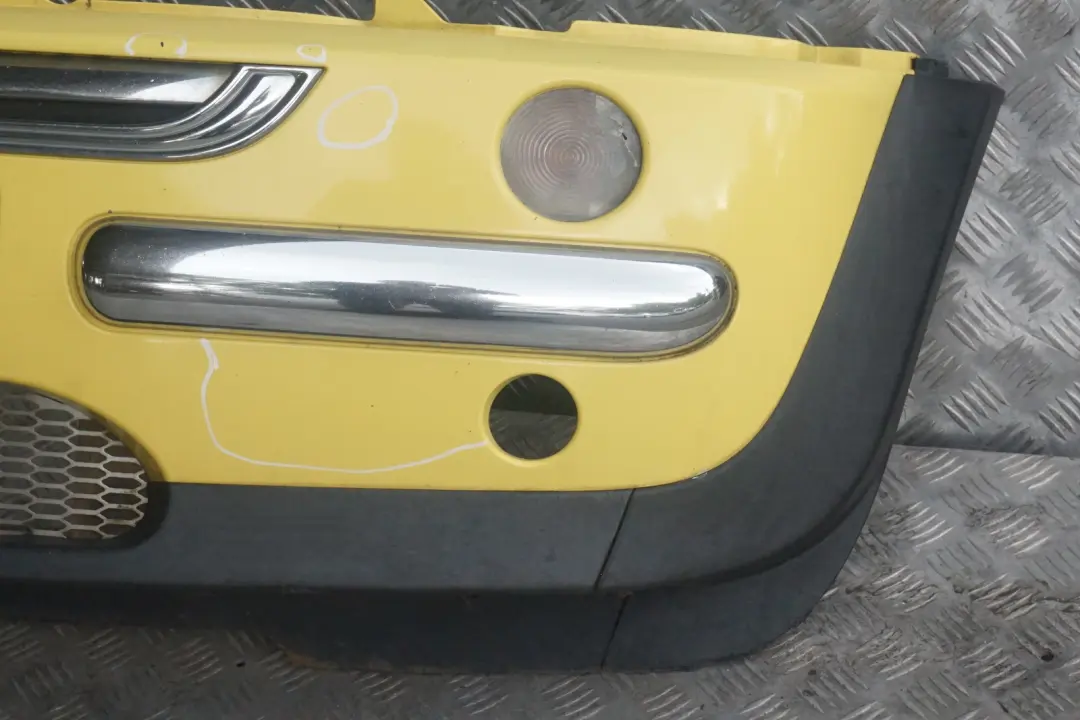 Complete Front Bumper Panel Liquid Yellow - 902 to BMW MINI Cooper R50 1 with Part number 0029895 BMW MINI Cooper R50 1 Complete Front Bumper Panel Liquid Yellow - 902 - SKU 0029895-YEL1 - Part number 0029895