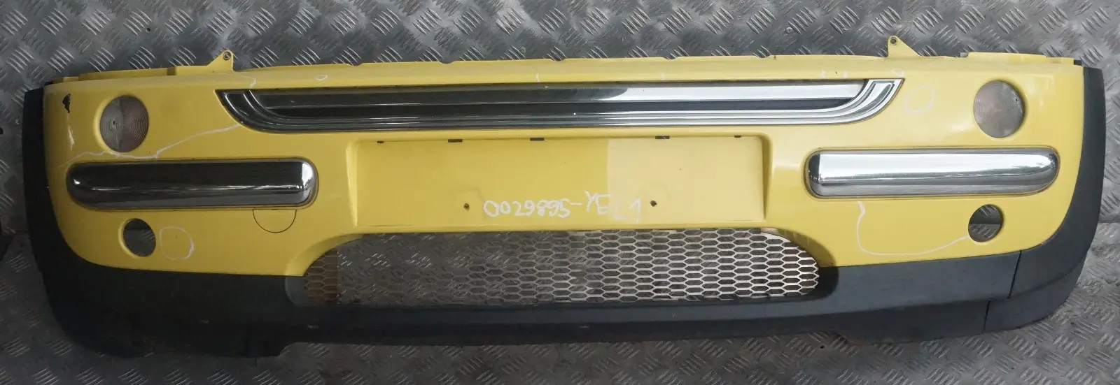 BMW MINI Cooper R50 1 Complete Front Bumper Panel Liquid Yellow - 902