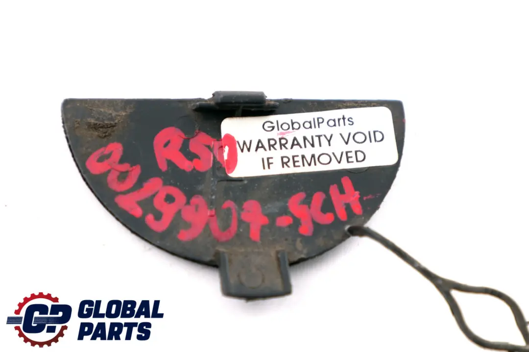 Front Bumper Towing Eye Cover Black Schwarz 2 - 668 to Mini One Cooper R50 with Part number 0029907 Mini One Cooper R50 Front Bumper Towing Eye Cover Black Schwarz 2 - 668 - SKU 0029907-SCH - Part number 0029907