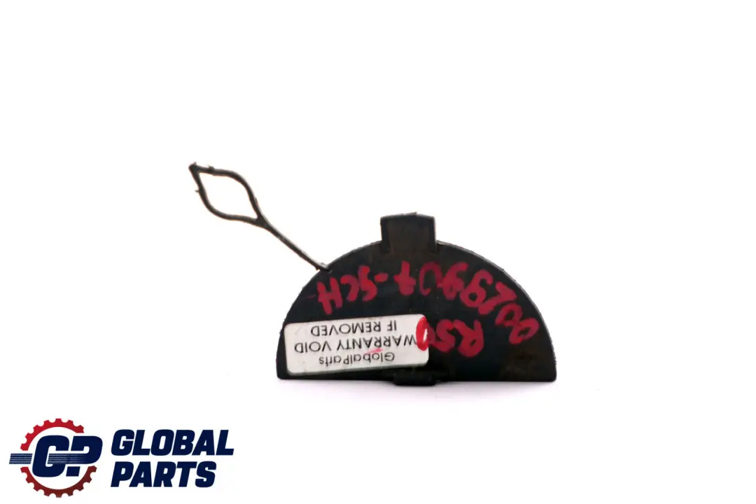 BMW Mini One Cooper R50 Front Bumper Towing Eye Cover Black Schwarz 2 668 - SKU 0029907-SCH - Part number 0029907