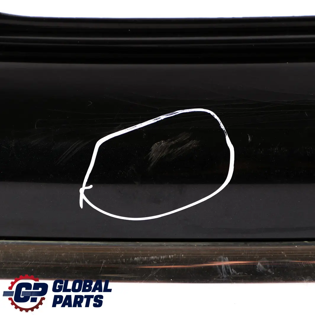 Mini Cooper R50 Rear Bumper Trim Cover Panel Cosmosschwarz Cosmos Black - 303 - SKU 0029925-COS - Part number 0029925