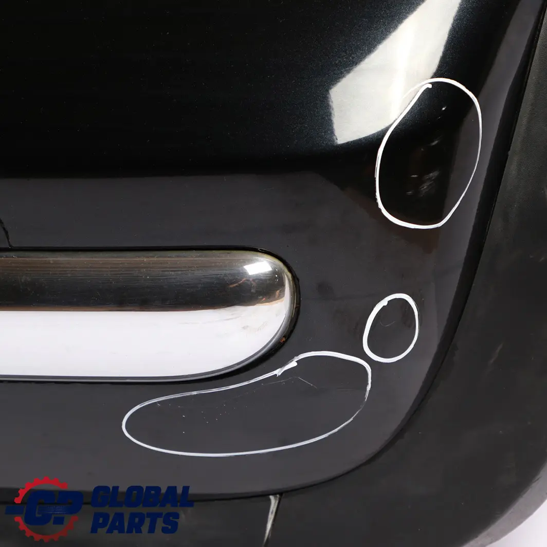 Mini Cooper R50 Rear Bumper Trim Cover Panel Cosmosschwarz Cosmos Black - 303 - SKU 0029925-COS - Part number 0029925