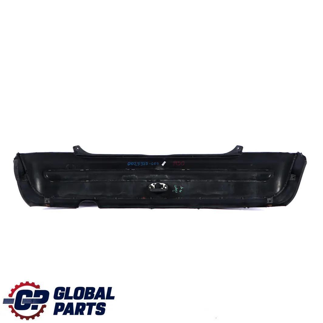 Bumper Trim Cover Panel Cosmosschwarz Cosmos Black - 303 to Mini Cooper R50 Rear with Part number 0029925 Mini Cooper R50 Rear Bumper Trim Cover Panel Cosmosschwarz Cosmos Black - 303 - SKU 0029925-COS - Part number 0029925