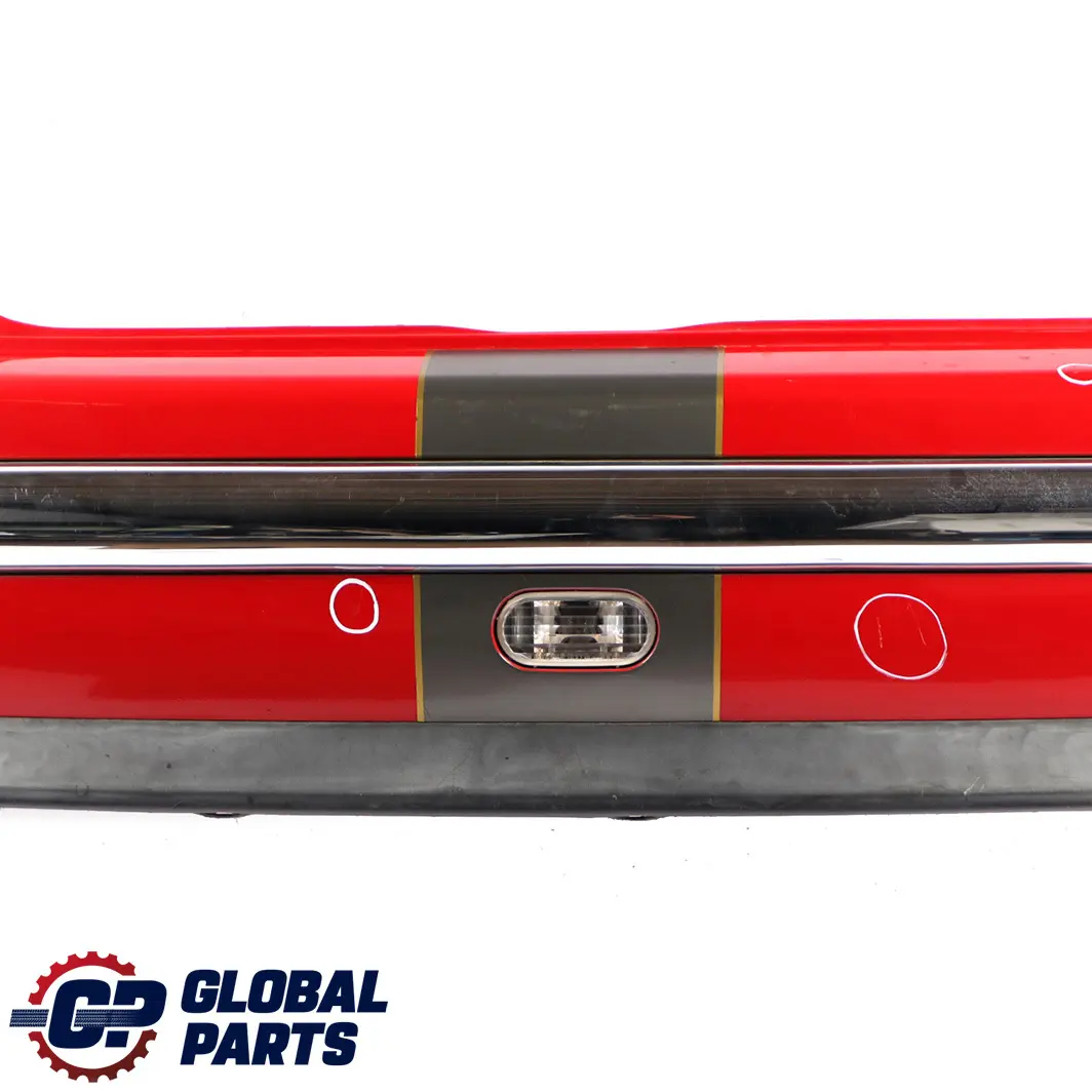 Bumper Panel Chili Red - 851 to Mini Cooper R50 Rear with Part number 0029926 Mini Cooper R50 Rear Bumper Panel Chili Red - 851 - SKU 0029926-CHRED2 - Part number 0029926