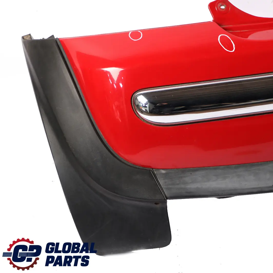 Mini Cooper R50 Rear Bumper Panel Chili Red - 851 - SKU 0029926-CHRED2 - Part number 0029926