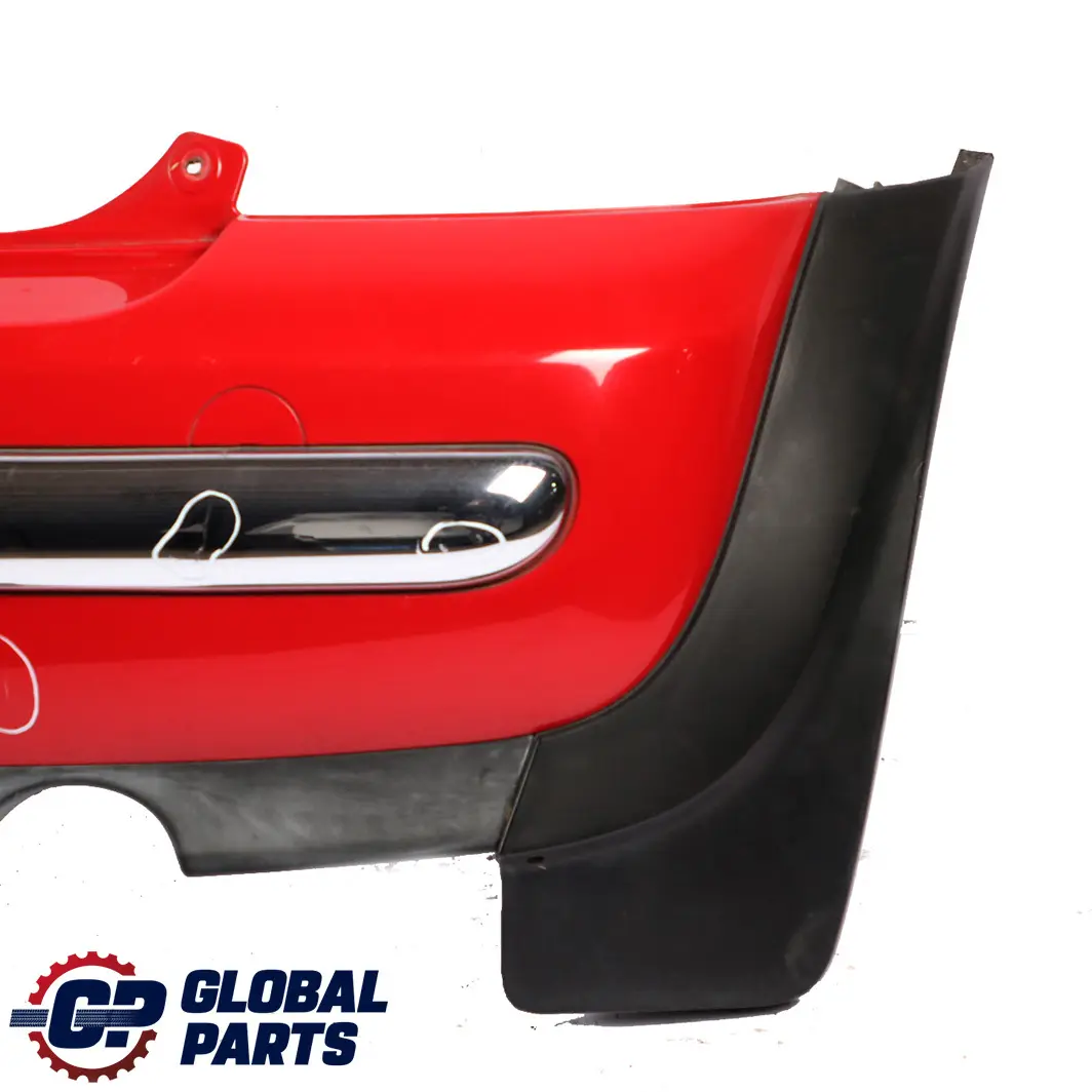 Mini Cooper R50 Rear Bumper Panel Chili Red - 851 - SKU 0029926-CHRED2 - Part number 0029926