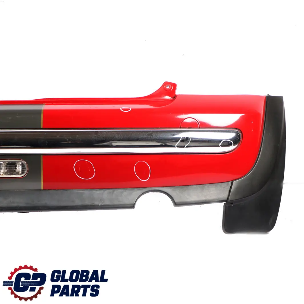 Mini Cooper R50 Rear Bumper Panel Chili Red - 851 - SKU 0029926-CHRED2 - Part number 0029926