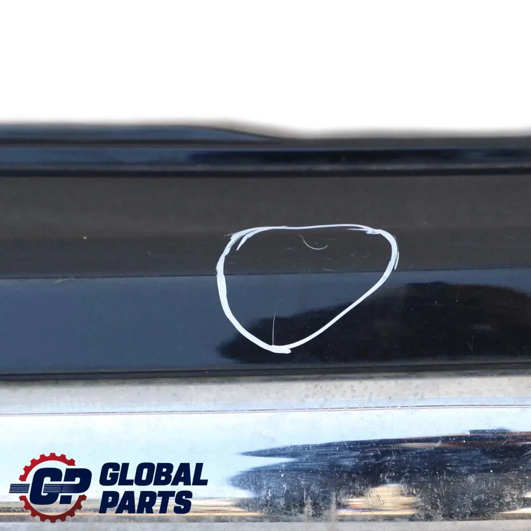 MINI Cooper R50 Rear Bumper Panel PDC Holes Cosmosschwarz Cosmos Black - 303 - SKU 0029926-COS - Part number 0029926