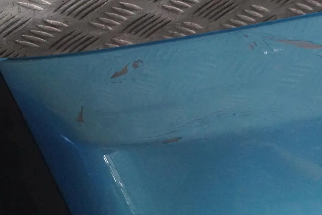 BMW Mini Cooper R50 Rear Bumper Panel Electric Blue Metallic - 870 - SKU 0029926-ELB - Part number 0029926