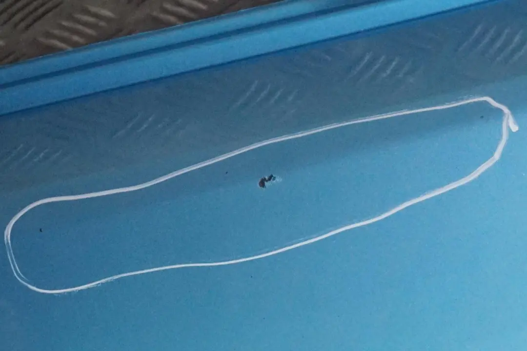 BMW Mini Cooper R50 Rear Bumper Panel Electric Blue Metallic - 870 - SKU 0029926-ELB - Part number 0029926