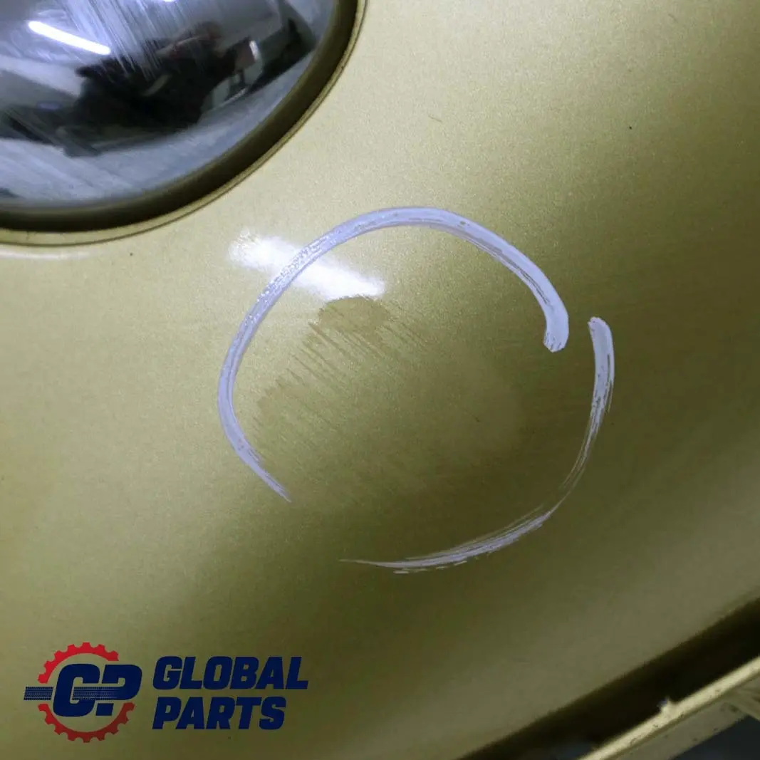 Bumper Panel Solid Gold Metallic - 859 to BMW Mini Cooper R50 Rear with Part number 0029926 BMW Mini Cooper R50 Rear Bumper Panel Solid Gold Metallic - 859 - SKU 0029926-SDG - Part number 0029926