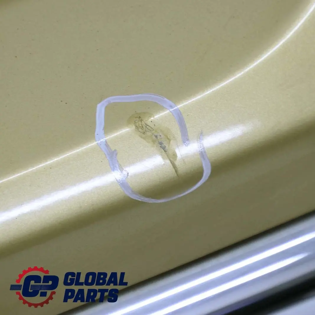 Stossfänger Hinten Solid Gold Metallic - 859 für BMW Mini Cooper R50 mit Teilenummer 0029926 BMW Mini Cooper R50 Stossfänger Hinten Solid Gold Metallic - 859 - SKU 0029926-SDG - Teilenummer 0029926