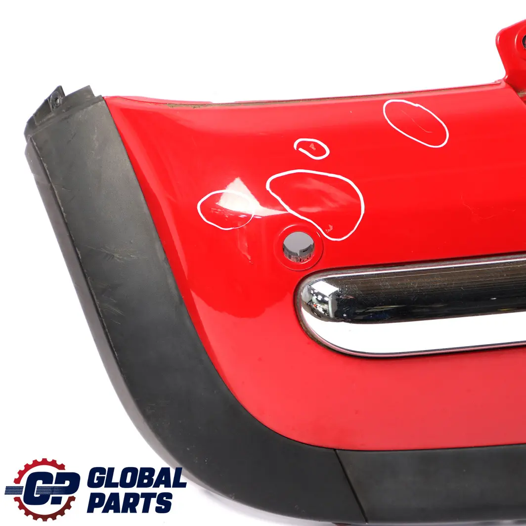 BMW Mini Cooper R50 Rear Bumper Panel PDC Chili Red - 851 - SKU 0029928-CHRED - Part number 0029928