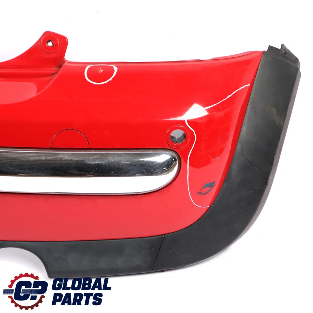 BMW Mini Cooper R50 Rear Bumper Panel PDC Chili Red - 851 - SKU 0029928-CHRED - Part number 0029928