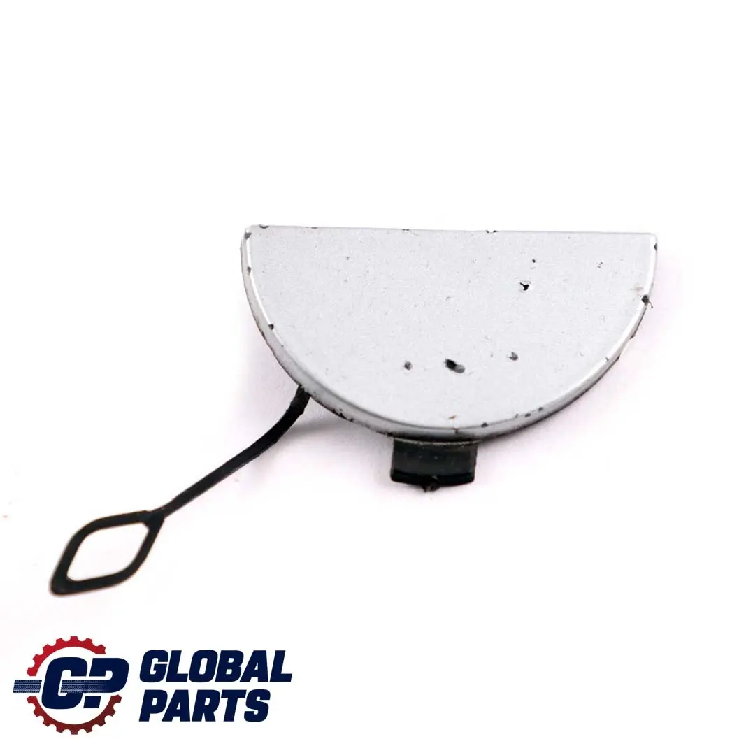 Towing Eye Rear Bumper Pure Silver - 900 to Mini Cooper One R50 R53 Cover with Part number 0029929 Mini Cooper One R50 R53 Cover Towing Eye Rear Bumper Pure Silver - 900 - SKU 0029929-PS1 - Part number 0029929